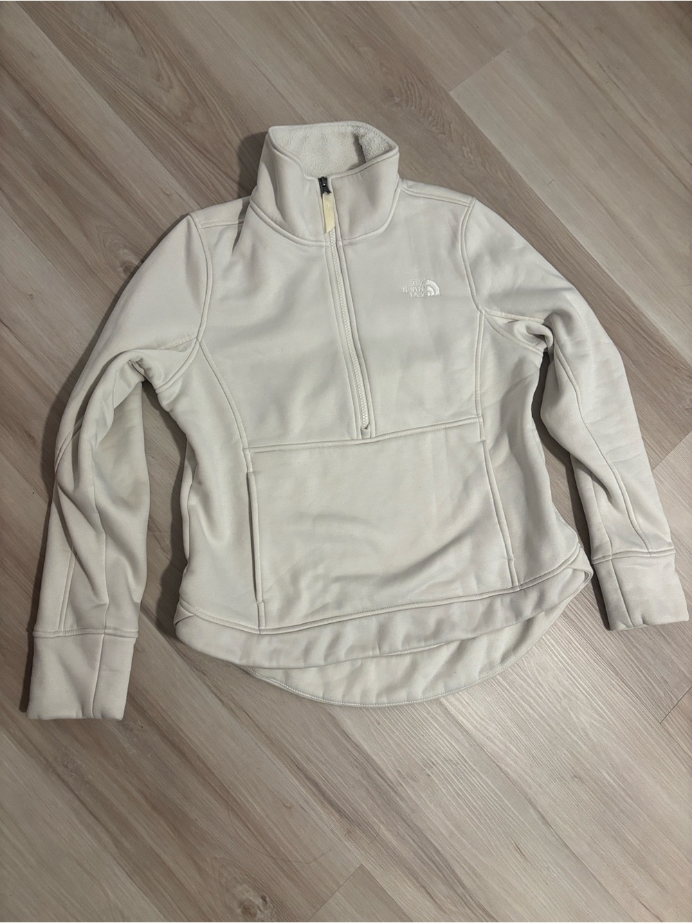 The North Face Half-Zip preppy cozy fleece Pullover Sz M